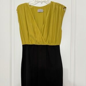 Alice & Trixie 2 tone silk dress size Medium